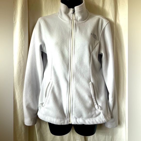 The North Face Women's Sz S/P Full Zip Fleece Jacket.Pockets, Fr. Shoulder Logo - Picture 1 of 7